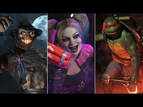 Injustice 2 All Super Moves (DLC Characters Included)