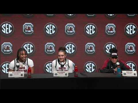 WBB PostGame: (Texas A&M) South Carolina Press Conference 03/08/24