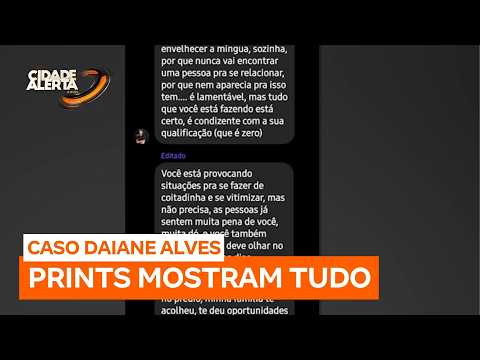 Caso Daiane: filho do síndico humilha corretora morta em novas mensagens divulgadas