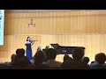 Dvorak-Kreisler Songs My Mother Taught Me,  Muyan Yang