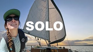 First solo trip as a woman sailor 🫡