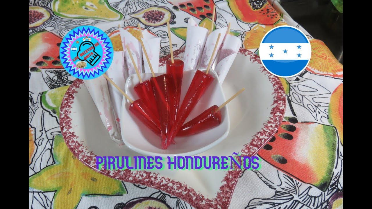 pirulines hondureños, las recetas de anita