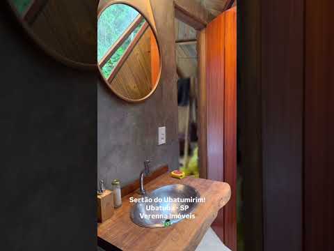 Chalé, casa  estilo DOMO no sertão do Ubatumirim