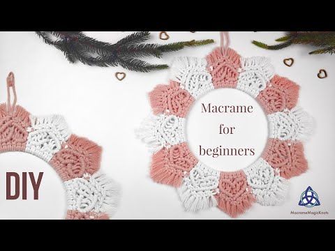 Macrame Angel Tutorial DIY Christmas Ornaments