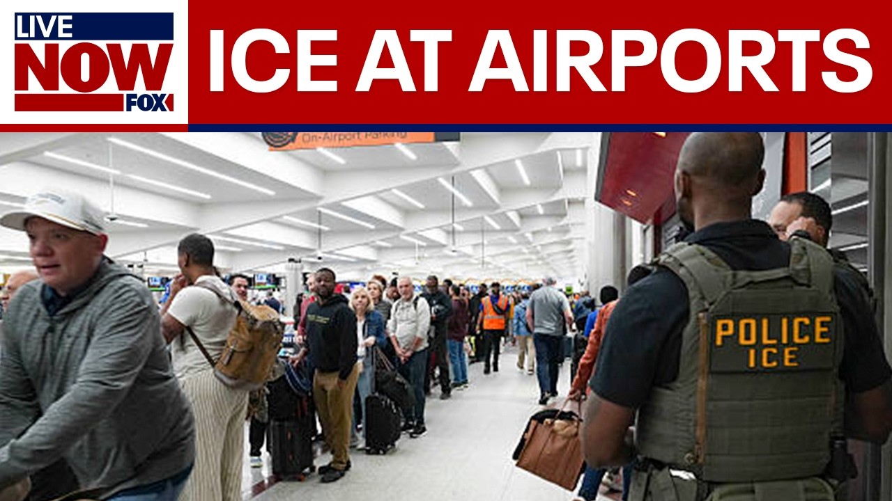 Mask-free ICE agents begin patrolling US airports