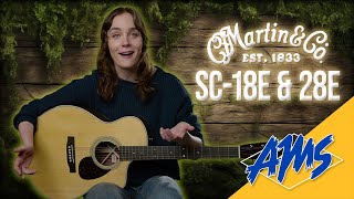 Video thumbnail for Play for days with the all-new Martin SC-18E and SC-28E Acoustic Guitars by American Musical Supply