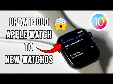 How to Update Old Apple Watch to WatchOS 10 | Software Update WatchOS 10