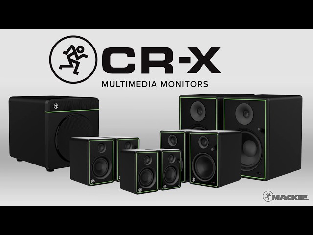 Monitores De Estudio Mackie Cr5-Xbt Par 80 Watts