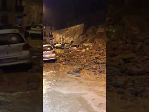 6.03.2017 - Crollo mura Villa Medicea Poggio a Caiano