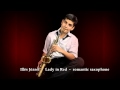 Lady in red romantic saxophone Illés József 