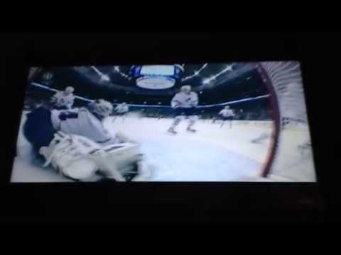 Cool save by Reimer leafs vs Canucks