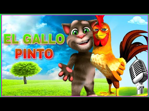 El gallo Pinto - Canciones de la Granja de Zenón (talking tom ) canciones infantiles