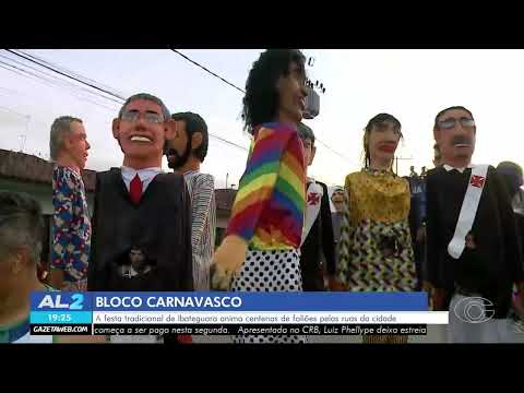 Tradicional Carnavasco movimenta carnaval em Ibateguara