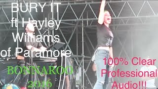 Chvrches Bury it Ft Hayley Williams Live Bonnaroo 2016 - Perfect Audio!!! (Paramore) 1080p HD