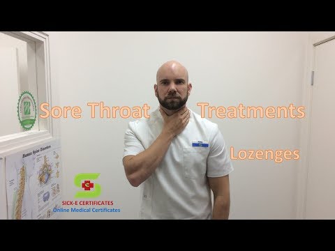 Sore Throats - Lozenges