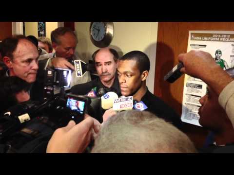 Rajon Rondo Talks Beating the Heat After Another Sunday Triple Double | CLNSRadio.com