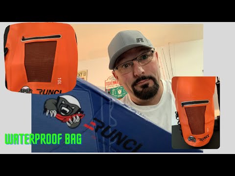 How to keep your stuff dry when fishing! RUNCL Waterproof Bag