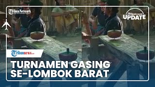 Lestarikan Permainan Tradisional, Desa Jagaraga Gelar Turnamen Gasing Se-Lombok Barat