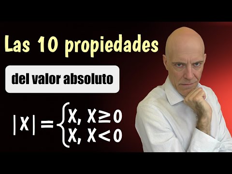 LAS 10 PROPIEDADS DEL VALOR ABSOLUTO QUE TIENES QUE SABER. Números reales, ℝ