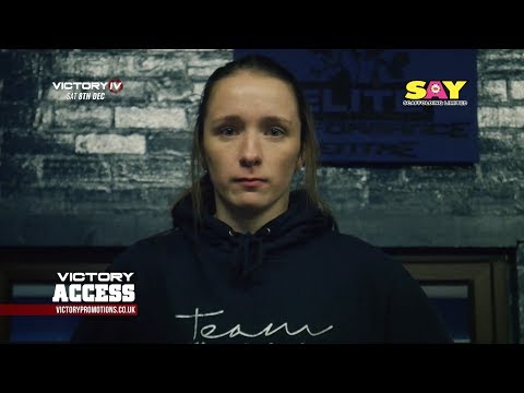 VICTORY 4: Becky Caslin - "The weigh-in and fight is the easy part"
