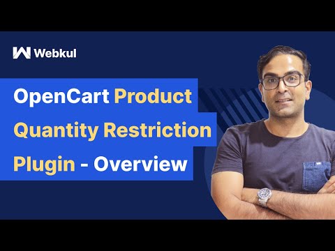 OpenCart Product Quantity Restriction Plugin - Overview
