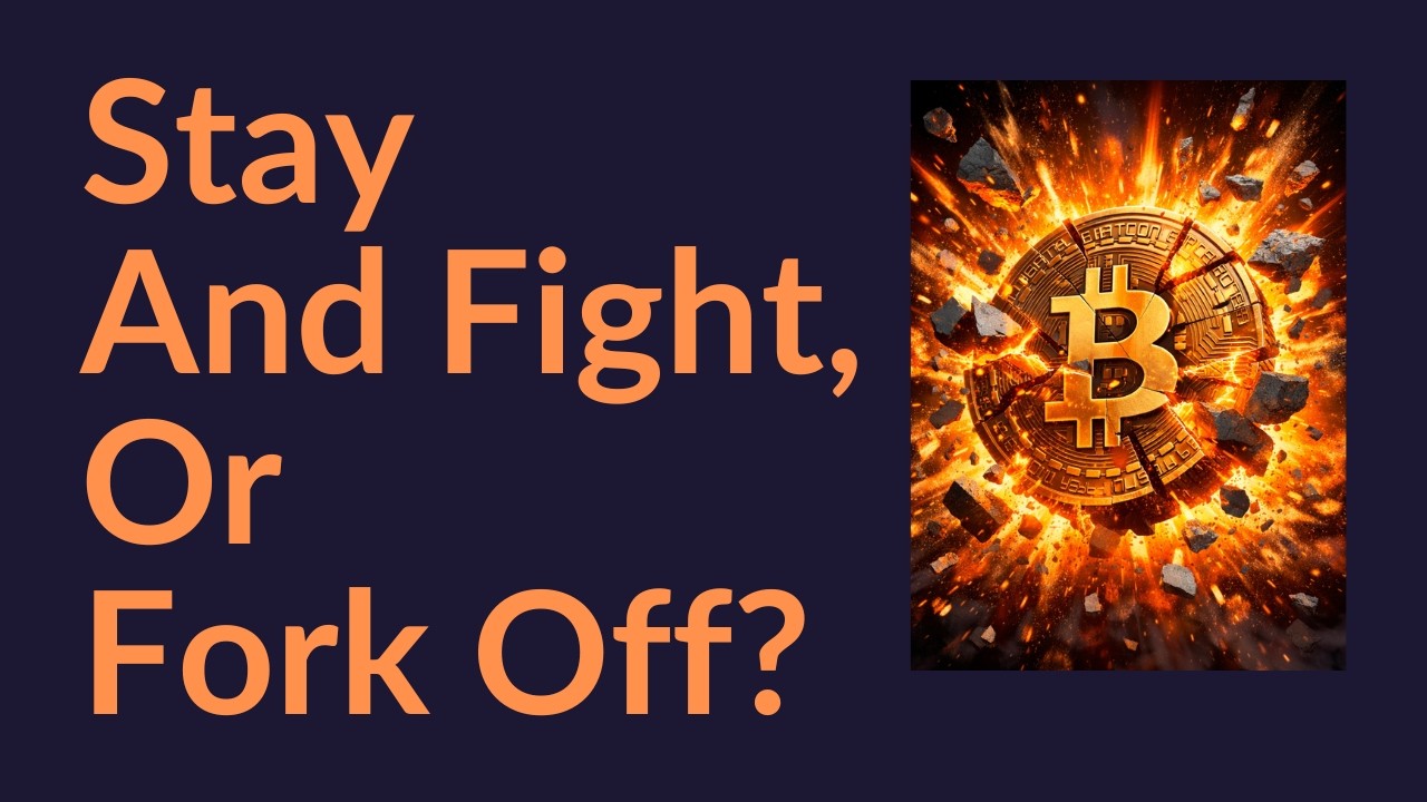 Stay and Fight, or Fork Off?