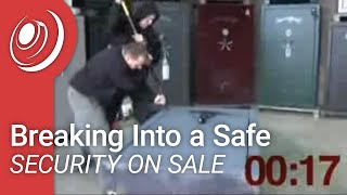 Breaking into a safe - Security on sale