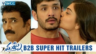 Mr Majnu Back to Back Super Hit Trailers | Akhil | Nidhhi Agerwal | Thaman S | Venky Atluri | SVCC