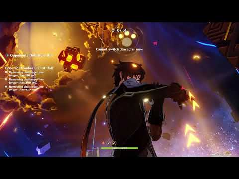 3.7 C0 Al Haitham/Itto Hyperbloom-Solarock Floor 12 Abyss Showcase | Genshin Impact