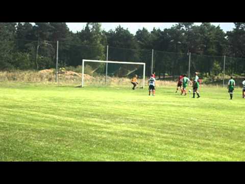 Mecz juniorów Leśnik Gorenice   Piliczanka Pilica gol Roli