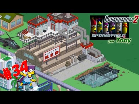 Los Simpson Springfield, Superhéroes 2 "Cap. 34 - La Cárcel de plástico" por Tony