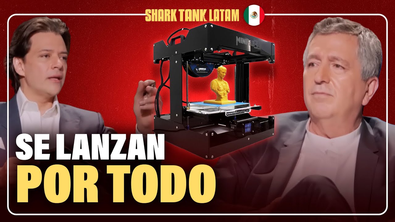 Mini Fábricas 3D saca el lado más NEGOCIADOR de los tiburones 🇲🇽 | Shark Tank Latam