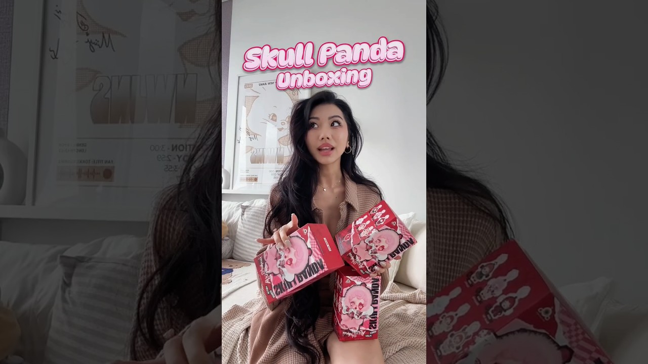 Unboxing Skull Panda Winter Symphony Blind Boxes! Praying for Rhapsody 🥹#blindbox #skullpanda