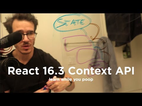 React 16.3 Context API explained in 2 minutes | LEARN WHILE YOU POOP 11