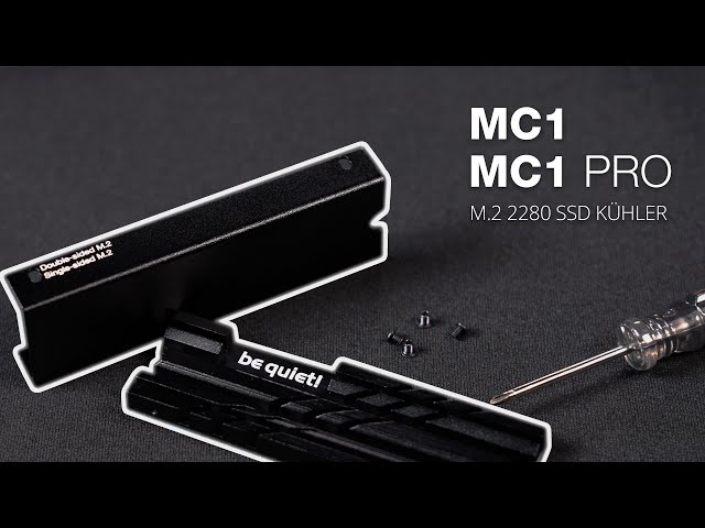 Video teaser for MC1/Pro M.2 SSD-Kühler Produktvorstellung