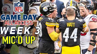 NFL Week 3 Mic'd Up! "You can't play with 12 Greg!" | Game Day All Access 2020