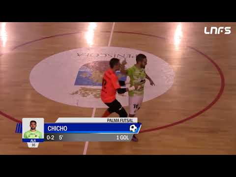 Gol Chicho (0-2) Peñíscola Rehab Medic - Palma Futsal. J4, 1Div. LNFS
