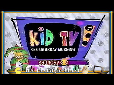 TMNT CBS Kid Tv Saturday Morning Cartoons Bumper