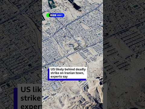 US likely behind deadly strike on Iranian town, experts say. #Lamerd #BBCNews