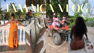 JAMAICA TRAVEL VLOG | Bamboo Rafting, Catamaran Cruise, All White Party & Going Out