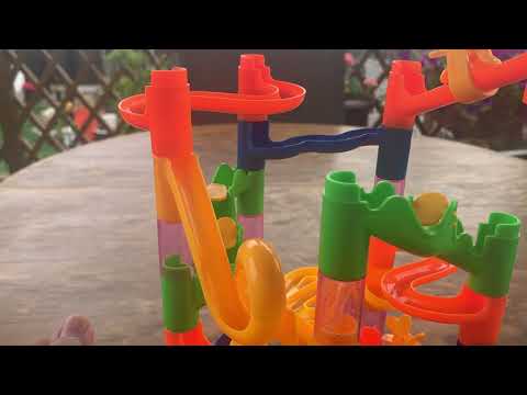 (First Video In October 2023) Building Marble Run 74 Piece By Games Hub