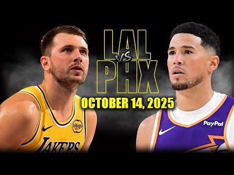 Los Angeles Lakers vs Phoenix Suns Full Game Highlights - October 14, 2025 | NBA Preseason