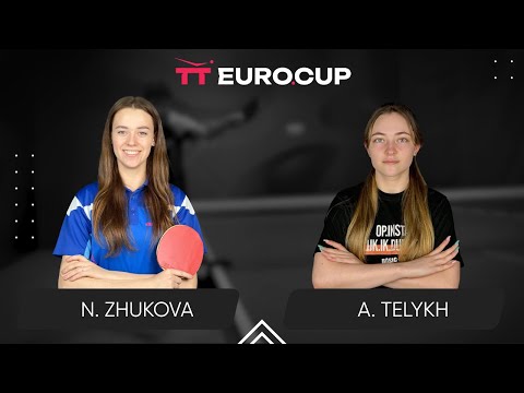 11:35 Nadiia Zhukova - Anastasiia Telykh 08.09.2024 TT Euro.Cup Women Ukraine Star. TABLE 3