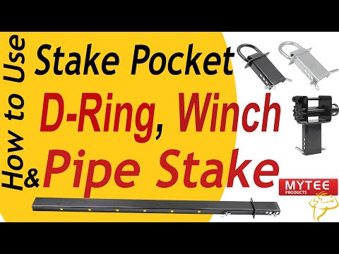 How to Use Stake Pocket D-Ring, Winch & Pipe Stake