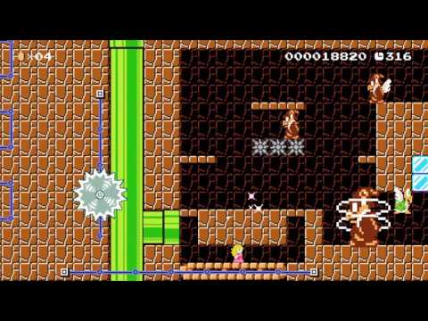 Cool Conflicts: Peach's Valor by Hawke - SUPER MARIO MAKER - No Commentary 1AI