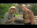 George The Animal Steele Visits The Detroit Zoo Saturday Night S Main Event Oct 5 1985