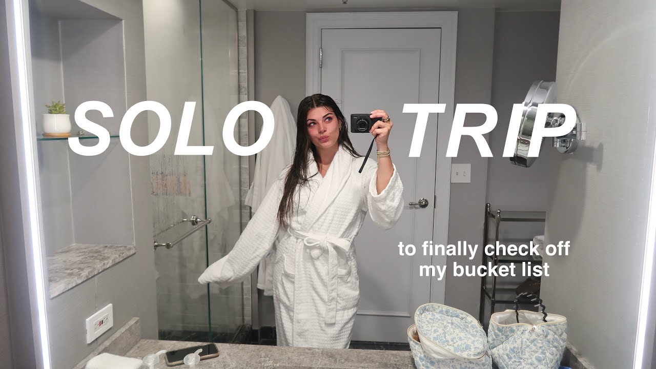 doing something I've always wanted to do ... by myself