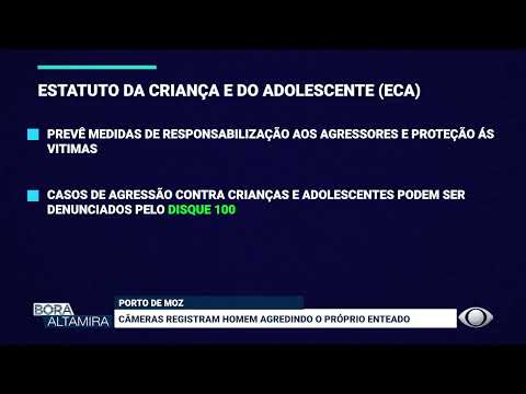 PORTO DE MOZ: CÂMERAS REGISTRAM HOMEM AGREDINDO O PRÓPRIO ENTEADO
