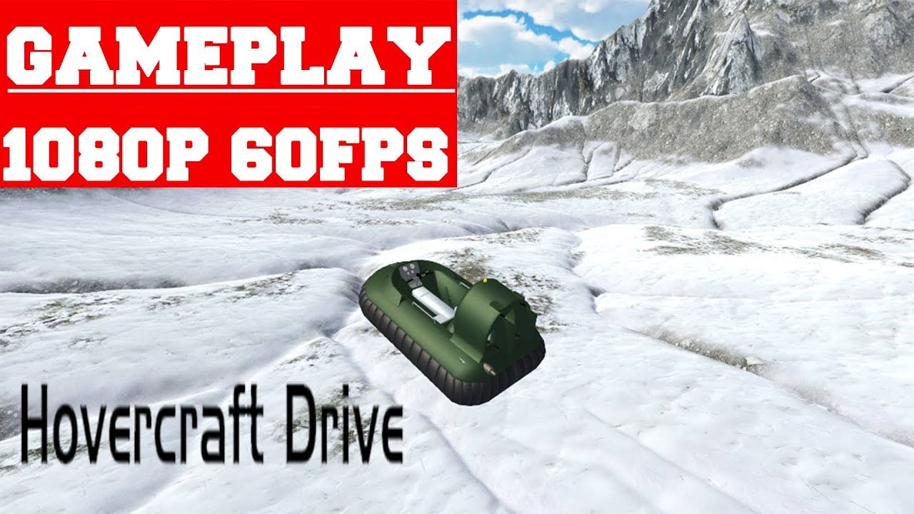 Hovercraft Drive Gameplay (PC)