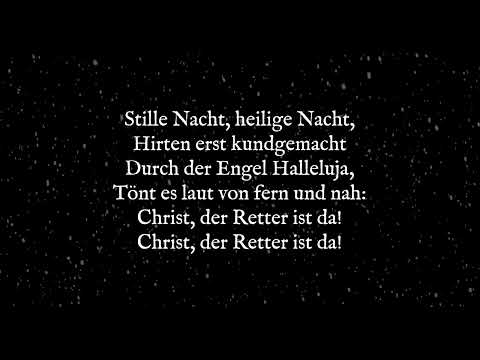 Stille Nacht (Silent Night in the original German) - MFE FLOSSTUBE MINI episode 13